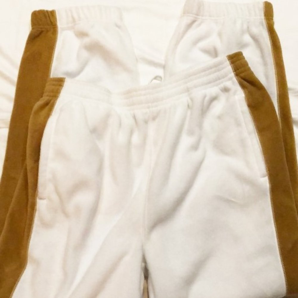 Jogging pants fleece Foot Locker mens new size XL elastic waist velcro closure